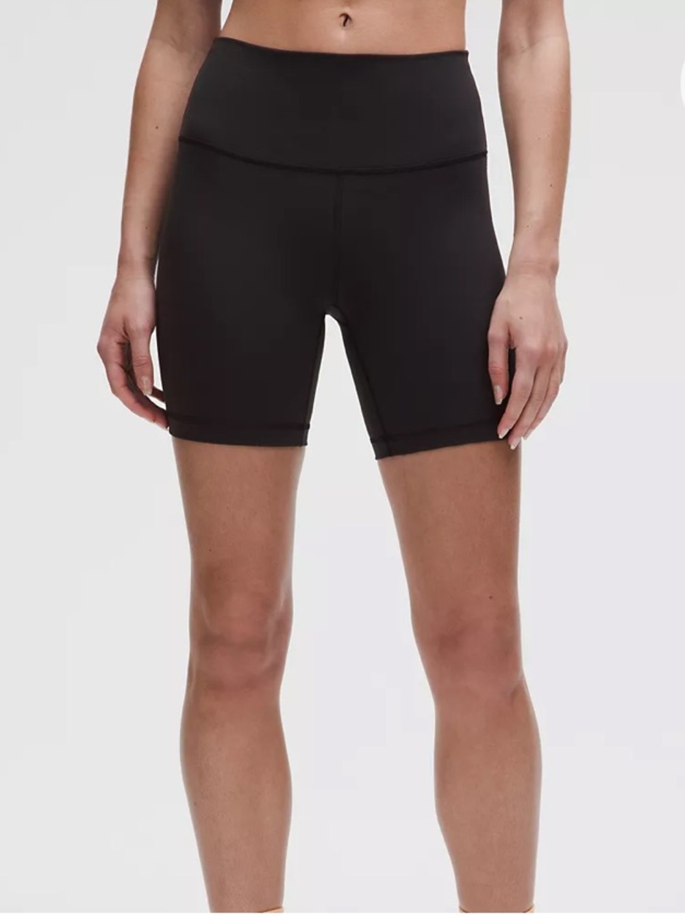 Lululemon Wunder Train Black High-Rise Shorts - Size 6